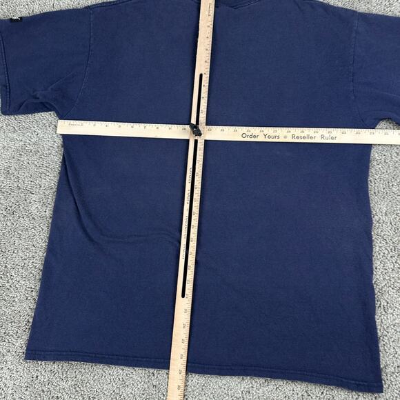 VINTAGE Cleveland Indians Shirt Mens Large Blue Red MLB Baseball Y2K 2000 - Picture 9 of 12